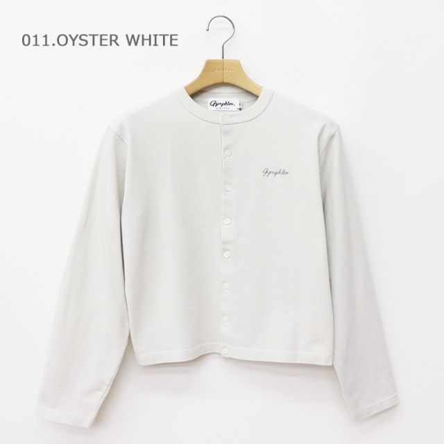 Gymphlex | コットン 長袖ショートカーディガン WOMEN GY-C0367 SCT