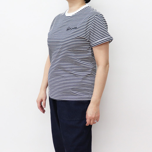 Gymphlex ジムフレックス レディース 半袖ロゴ刺繍Tシャツ GY