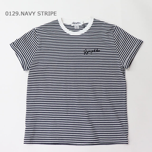 Gymphlex ジムフレックス レディース 半袖ロゴ刺繍Tシャツ GY-C0446 COM