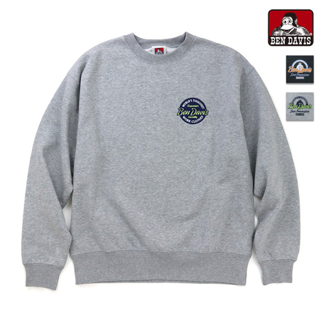 BEN DAVIS,ベンデイビス,トレーナー,I-26380008