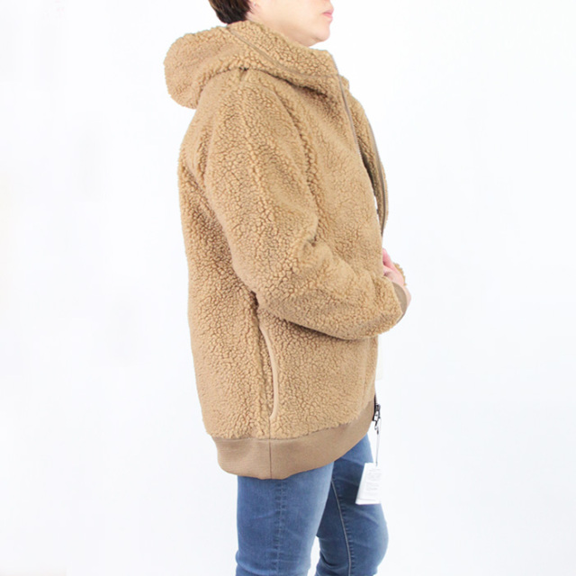 Gymphlex ジムフレックス レディース ボア ジップフーデッドジャケット J 13pl