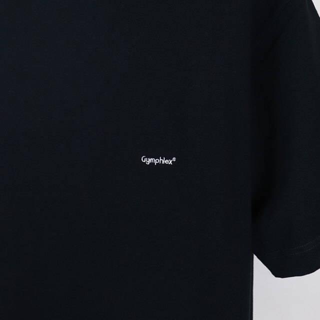 Gymphlex ジムフレックス メンズ ロゴ刺繍 半袖ビッグTシャツ