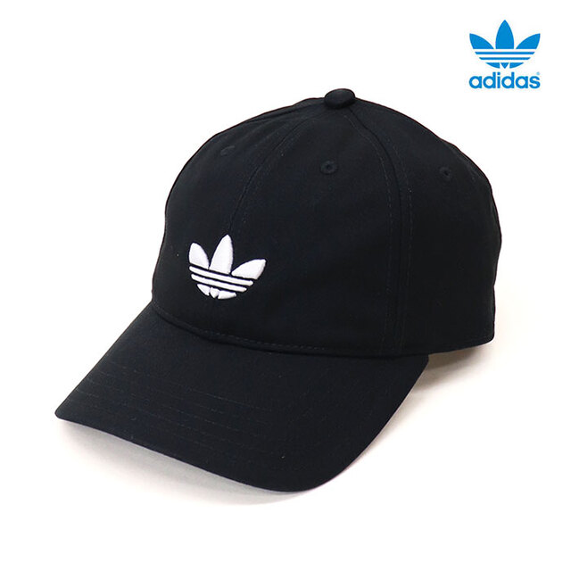 adidas Originals アディダス オリジナルス アディカラー クラシック トレフォイル ベースボールキャップ ブラック KSS20-JC6023