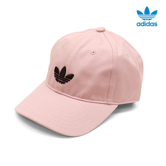 adidas Originals アディダス オリジナルス アディカラー クラシック トレフォイル ベースボールキャップ サンディーピンク KSS20-KC8038