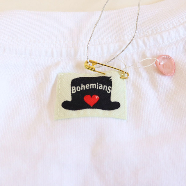 Bohemians ボヘミアンズ キッズ ラブハットハート ラブゼブラ キッズTシャツ KT-4H