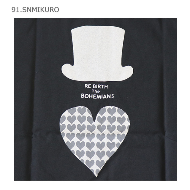 Bohemians ボヘミアンズ キッズ ラブハットハート ラブゼブラ キッズTシャツ KT-4H