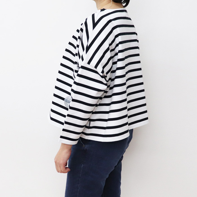 Traditional Weatherwear トラディショナルウェザーウェア LYNE リンボートネックシャツ L251OSJPO0344JA