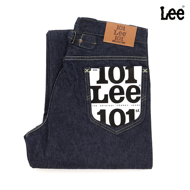 Lee リー パンツ ANNIVERSARY 101 ICONIC RIDERS JEAN 101アイコニック ライダースジーンズ 101 101周年記念特別モデル 101 LM1031-189 インディゴブルー
