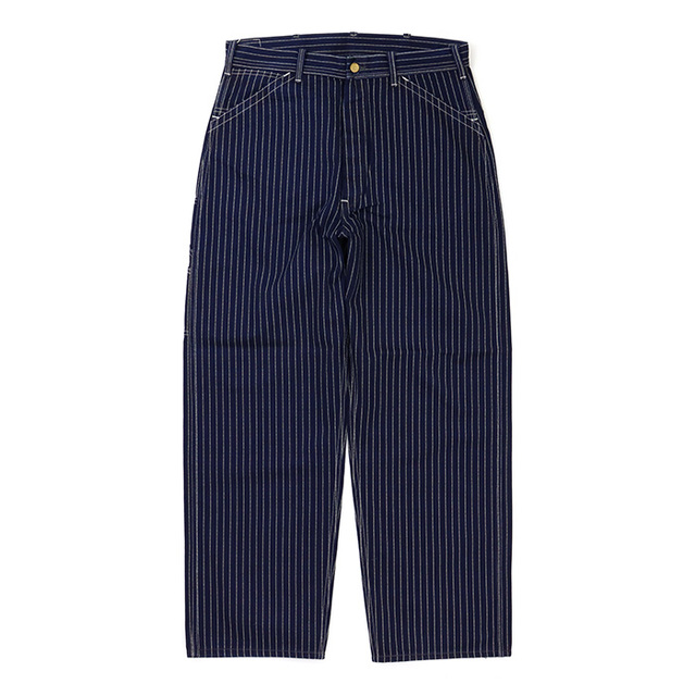 Lee リー パンツ VINTAGE PAINTER PANTS ビンテージぺインターパンツ DUNGAREES LM7321 ストライプ 200 淡色ブルー 246