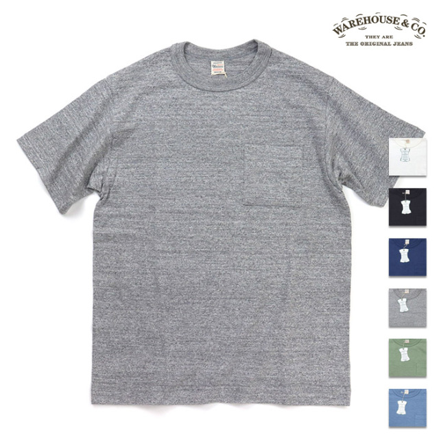 ウエアハウス,WAREHOUSE,ポケT,ポケットTシャツ,Lot4601