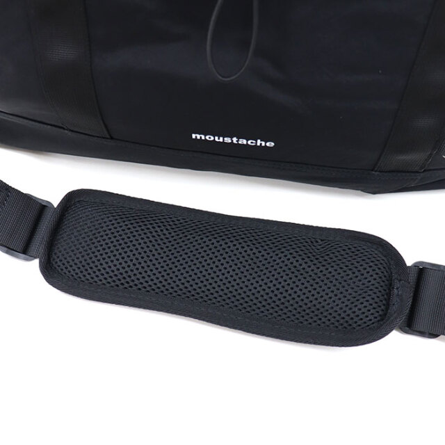 MOUSTACHE ムスタッシュ ボストンバッグ シワ加工ナイロン MEG-4433