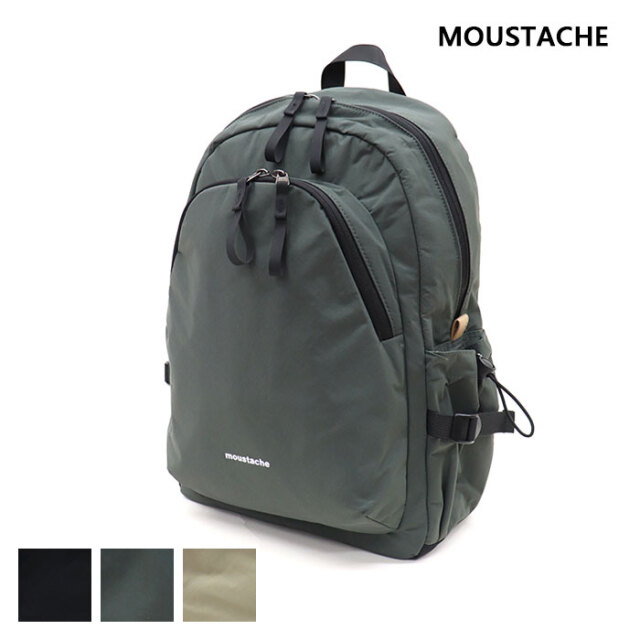 MOUSTACHE ムスタッシュ デイパック シワ加工ナイロン MEG-4434