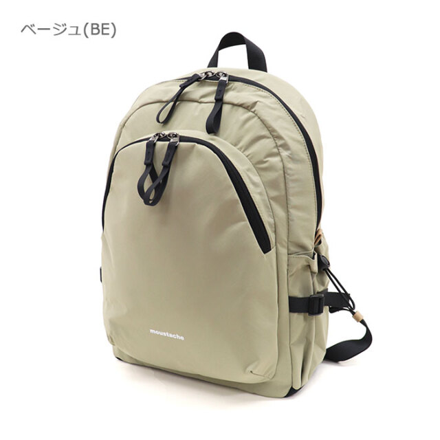 MOUSTACHE ムスタッシュ デイパック シワ加工ナイロン MEG-4434