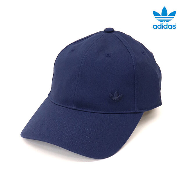 adidas Originals アディダス オリジナルス トーナルメタルトレフォイル付きデイリーアイコンキャップ ナイトインディゴ MLV60-KS4091