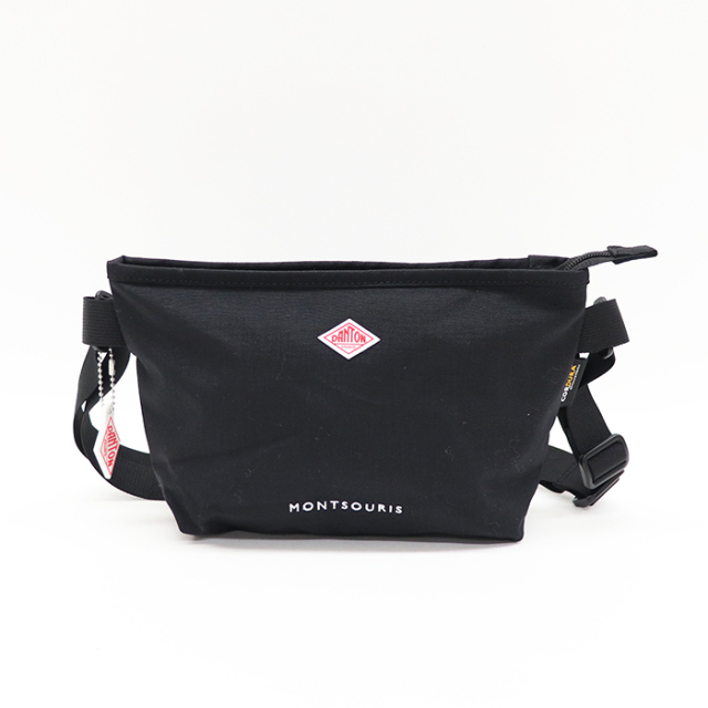 DANTON コーデュラナイロン　ワンショルダーバック　黒 ◇[RHONE14]DANTON(ダントン) CORDURA CANVAS ONE SHOULDER BAG