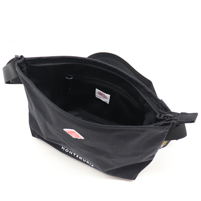 DANTON コーデュラナイロン　ワンショルダーバック　黒 ◇[RHONE14]DANTON(ダントン) CORDURA CANVAS ONE SHOULDER BAG