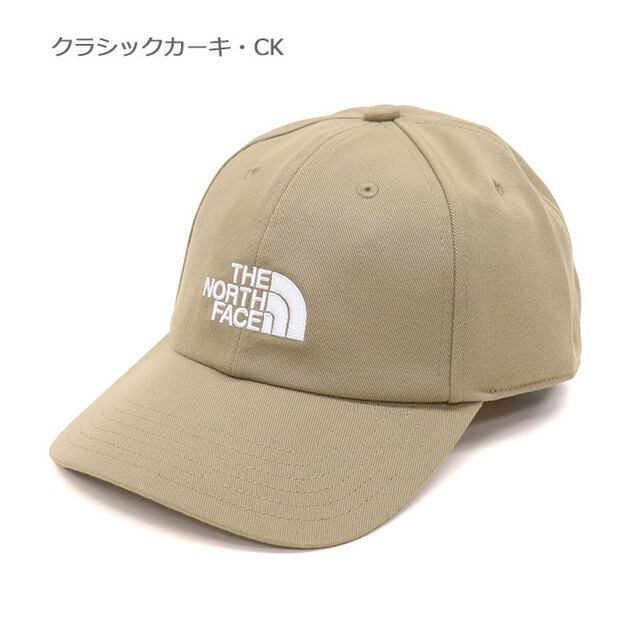 THE NORTH FACE ザ・ノース・フェイス TNFロゴキャップ NN02642/クラシックカーキ・CK