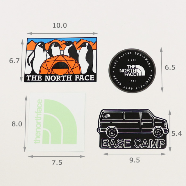 THE NORTH FACE ザ・ノースフェイス TNF Print Sticker TNFプリントステッカー NN32348