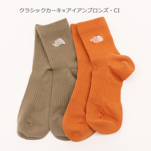 THE NORTH FACE ザ・ノース・フェイス TNF ロゴ 2P クルー クール