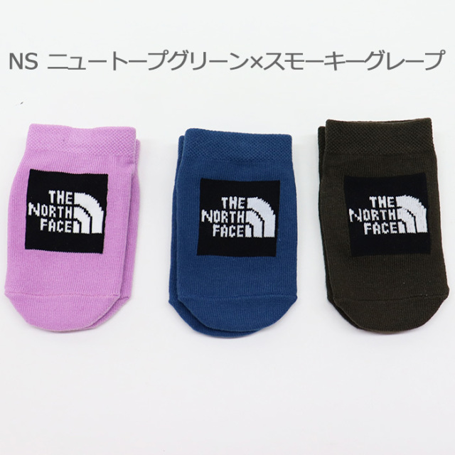 THE NORTH FACE ザ・ノースフェイス ベビーBaby Organic 3P パックソックスオーガニック 3Pソックス巾着付NNB82090