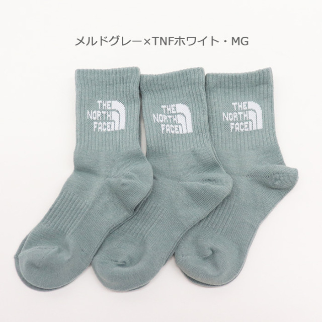 THE NORTH FACE ザ・ノース・フェイス TNF ジャカード ロゴ 3P クルー