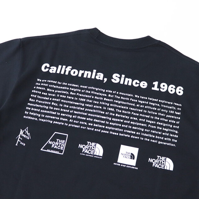 THE NORTH FACE ザ・ノース・フェイス ショートスリーブヒストリカルロゴティー（メンズ）NT32407