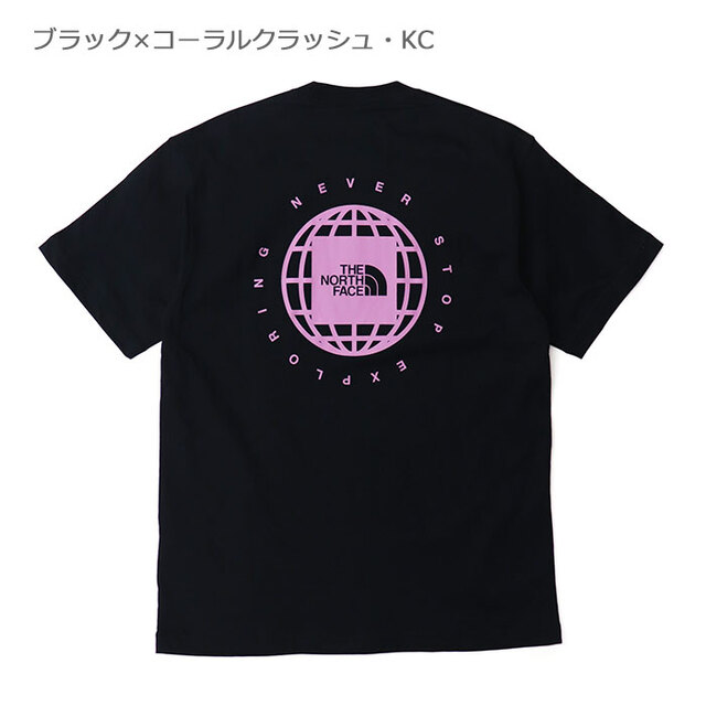 THE NORTH FACE ザ・ノース・フェイス Tシャツ ショートスリーブジオスクエアロゴティー NT32633