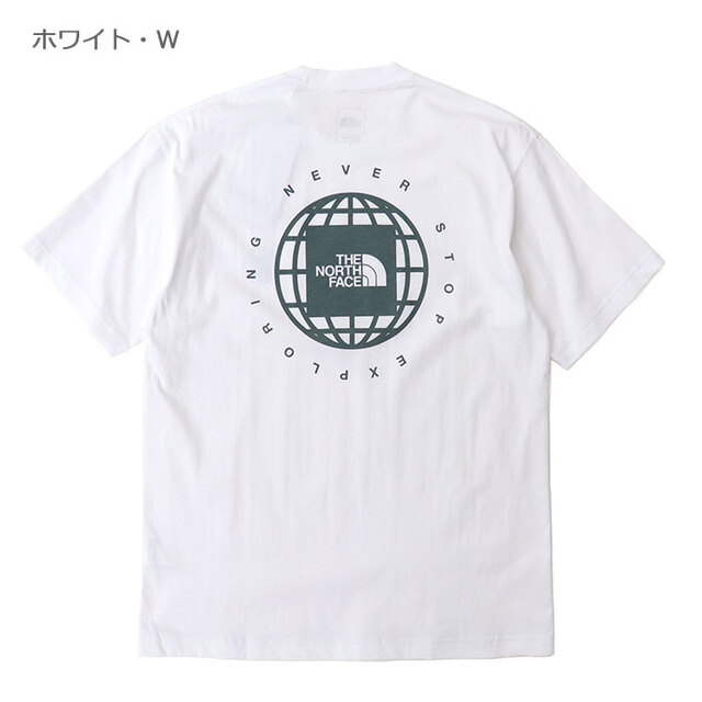 THE NORTH FACE ザ・ノース・フェイス Tシャツ ショートスリーブジオスクエアロゴティー NT32633