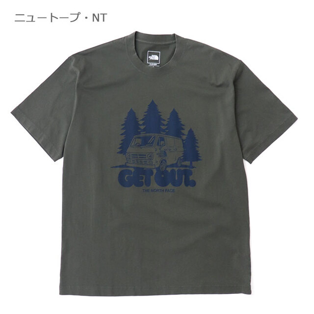 THE NORTH FACE ザ・ノース・フェイス Tシャツ ショートスリーブゲットアウトティー NT32642/ニュートープ・NT