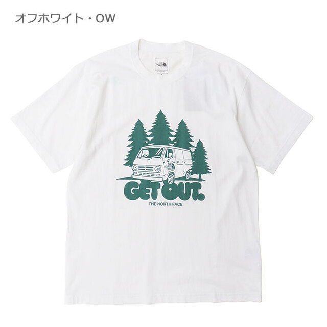 THE NORTH FACE ザ・ノース・フェイス Tシャツ ショートスリーブゲットアウトティー NT32642