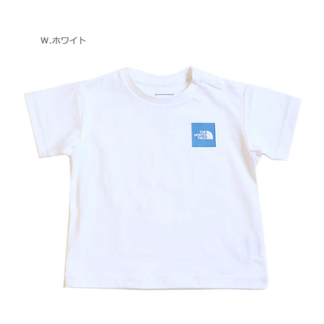 THE NORTH FACE ザ・ノースフェイス ベビーB S/S Small Square Logo Tee ショートスリーブスモールスクエアロゴティーNTB32358