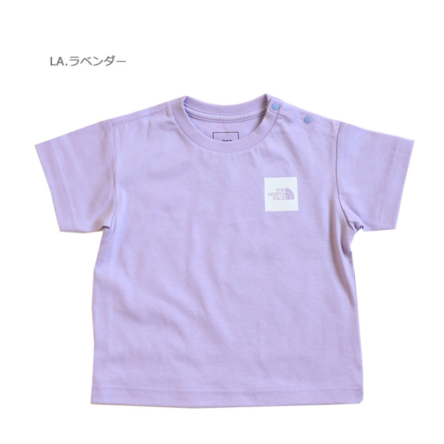 THE NORTH FACE ザ・ノースフェイス ベビーB S/S Small Square Logo Tee ショートスリーブスモールスクエアロゴティーNTB32358