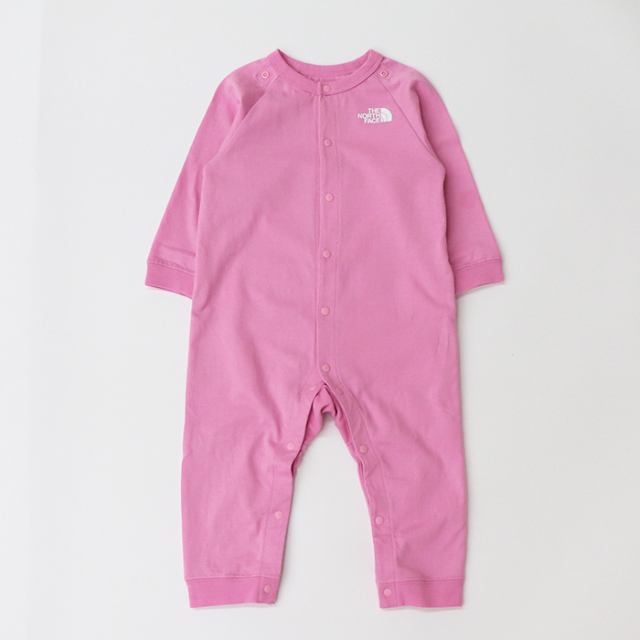 THE NORTH FACE ザ・ノースフェイス ベビー ロングスリーブロンパース＆2Pビブ NTB82352