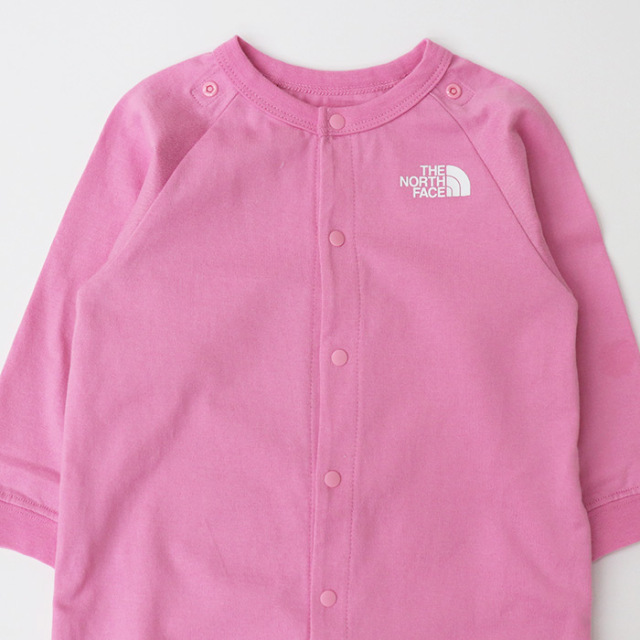 THE NORTH FACE ザ・ノースフェイス ベビー ロングスリーブロンパース＆2Pビブ NTB82352