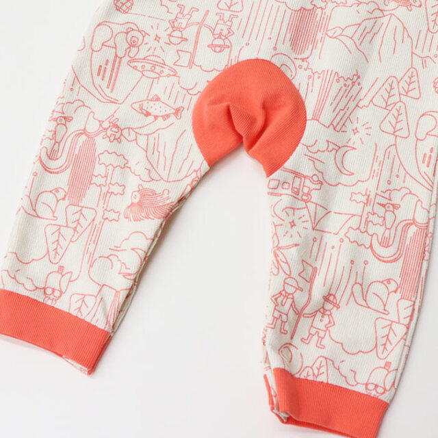 THE NORTH FACE ザ・ノースフェイスベビーロングスリーブロンパース