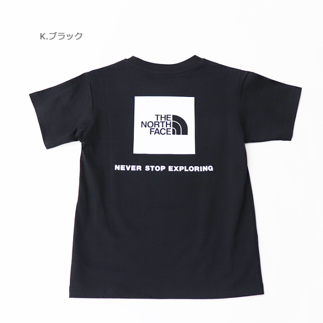 THE NORTH FACE ザ・ノースフェイス キッズ S/S Back Square Logo Tee ショートスリーブバックスクエアロゴティー NTJ32333