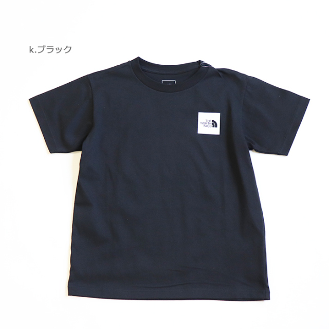THE NORTH FACE ザ・ノースフェイスキッズS/S Small Square Logo Tee ショートスリーブスモールスクエアロゴティーNTJ32358