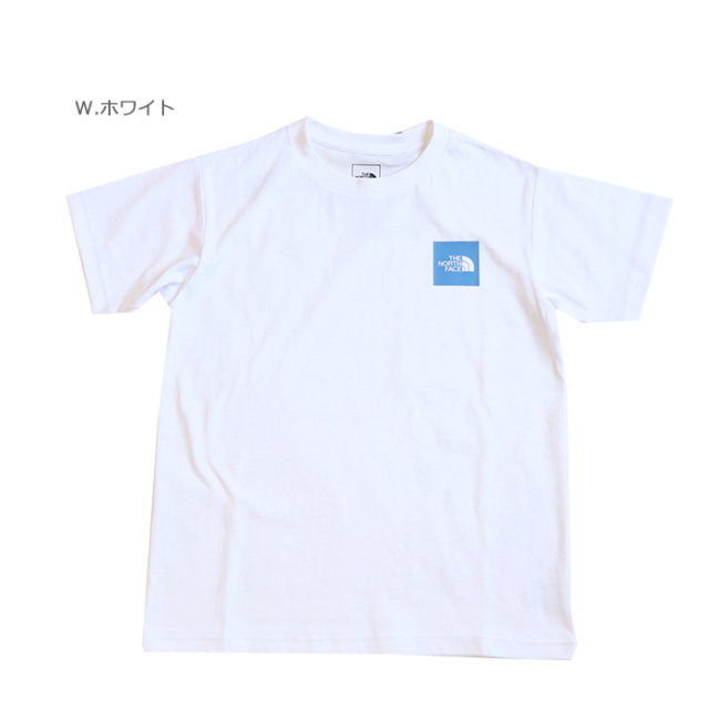THE NORTH FACE ザ・ノースフェイスキッズS/S Small Square Logo Tee ショートスリーブスモールスクエアロゴティーNTJ32358
