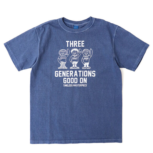 Good On グッドオン THREE GENERATION ショートスリーブTシャツ OLSS1241P