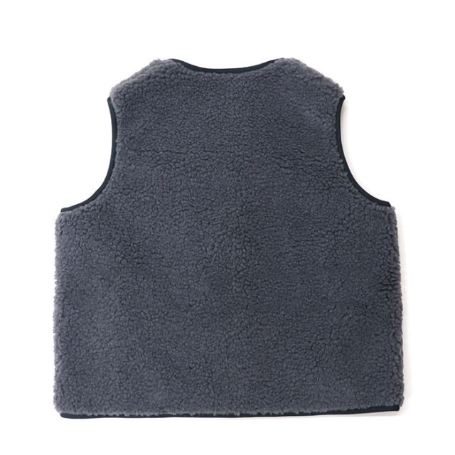 ORCIVAL オーシバル レディース ボアフリース ノーカラーベスト OR