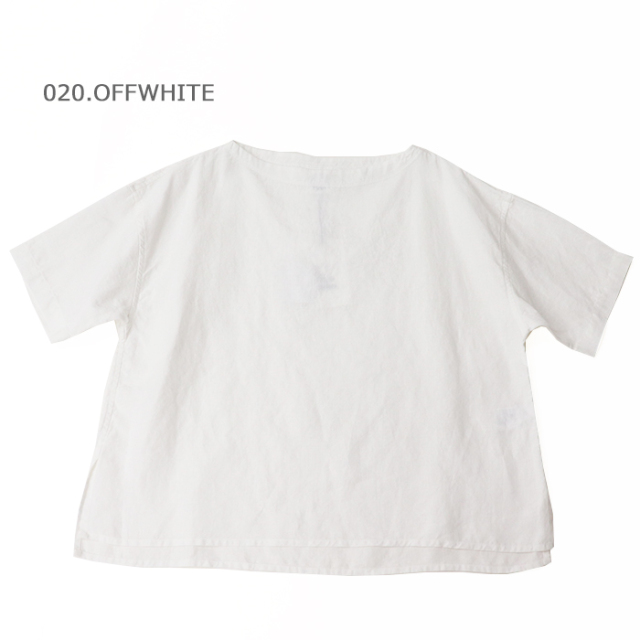 ORCIVAL オーシバル レディース リネンプレイドボートネックプルオーバーシャツ WOMEN OR-B0260