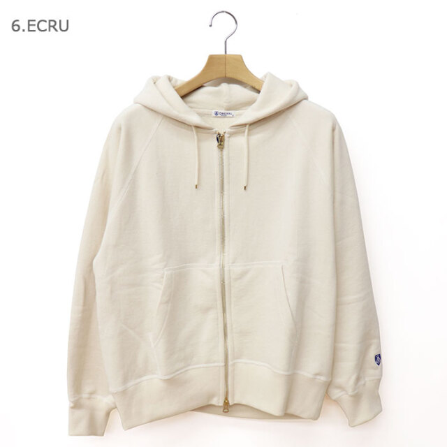 ORCIVAL オーシバル FRENCH TERRY フルジップスウェットパーカー  