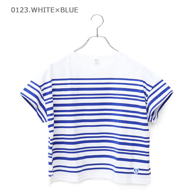 ORCIVAL オーシバル レディース コットン クルーネック半袖Tシャツ OR-C0335LOB