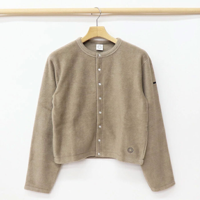 【SALE セール 20％OFF】ORCIVAL オーシバル フリース クルーネックカーディガン WOMEN OR-C0378 EFC
