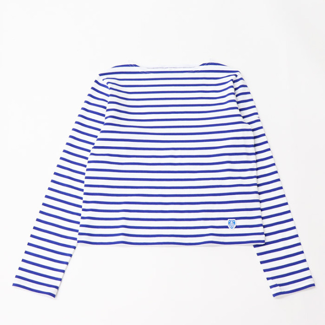 ORCIVAL オーシバル コットン ボートネック長袖Tシャツ WOMEN OR-C0414 BFJ