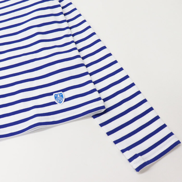 ORCIVAL オーシバル コットン ボートネック長袖Tシャツ WOMEN OR-C0414 BFJ