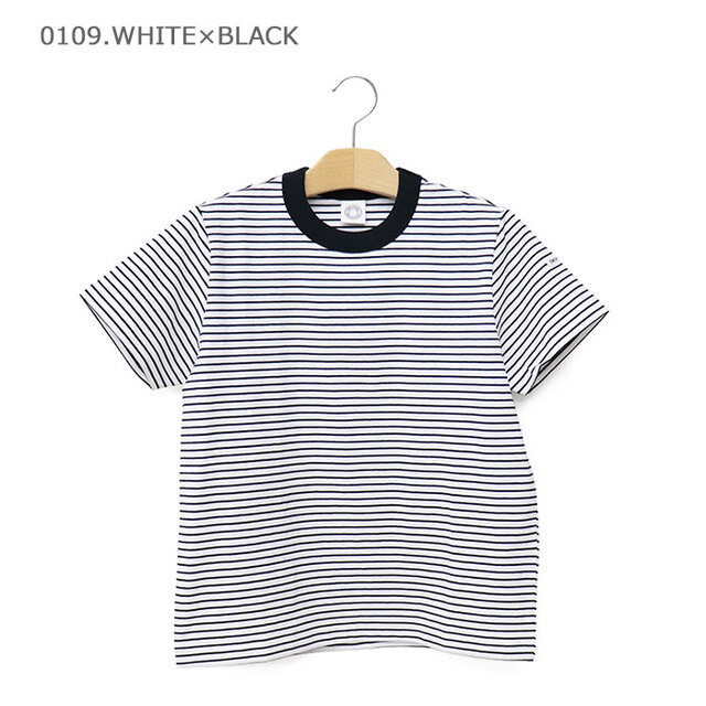 ORCIVAL オーシバル レディース コットン ストレッチ クルーネック半袖Tシャツ OR-C0415CCF