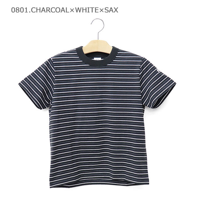ORCIVAL オーシバル レディース コットン ストレッチ クルーネック半袖Tシャツ OR-C0415CCF
