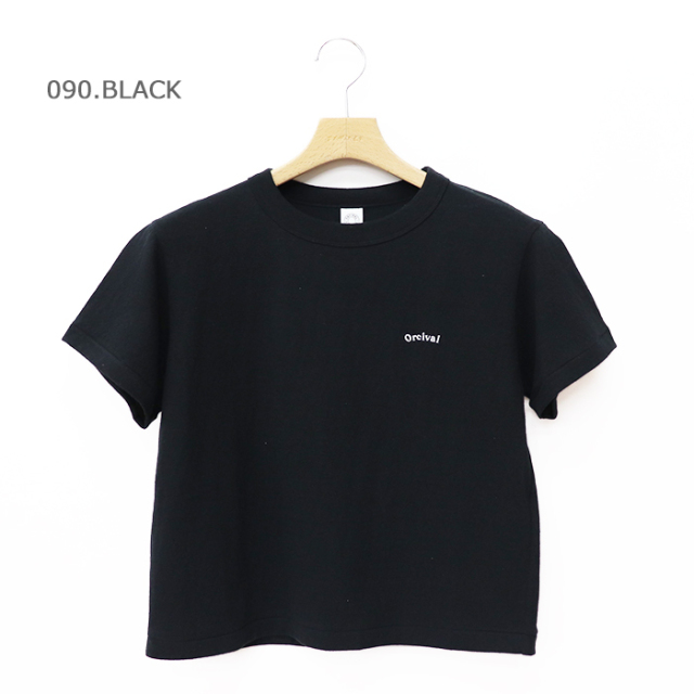ORCIVAL オーシバル レディース 刺繍入り半袖Tシャツ WOMEN OR-C0418MIT