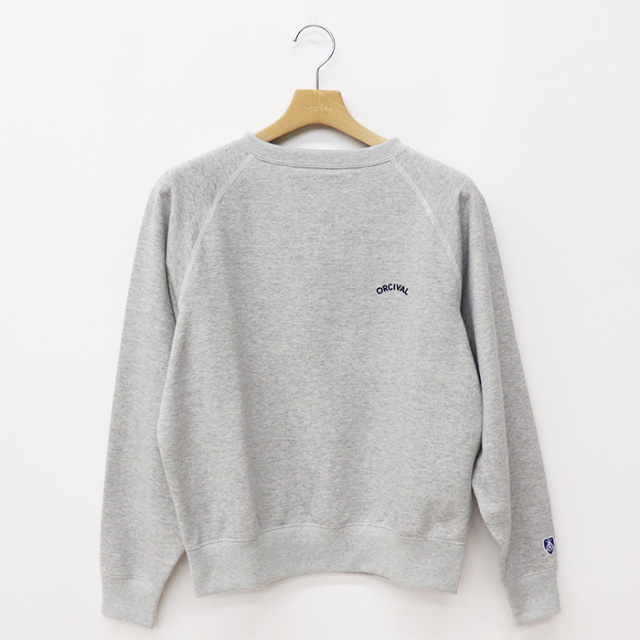 ORCIVAL オーシバル ラグランスリーブスウェット WOMEN OR-C0429MAZ